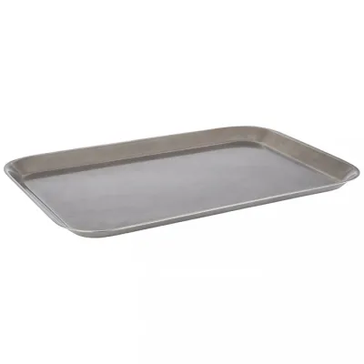 ΔΙΣΚΟΣ ΣΕΡΒΙΡΙΣΜΑΤΟΣ VINTAGE 38X26,5CM, H: 1,5CM STAINLESS STEEL