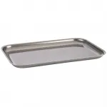 ΔΙΣΚΟΣ ΣΕΡΒΙΡΙΣΜΑΤΟΣ VINTAGE 32X21,5CM, H: 2CM STAINLESS STEEL