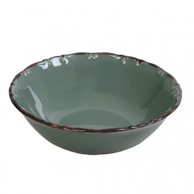 LIANA ΣΑΛΑΤΙΕΡΑ 25CM ΠΡΑΣΙΝΗ ΜΕ ΚΑΦΕ RIM