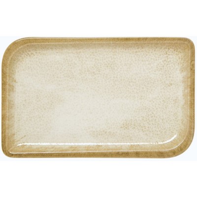 AMBIENCE YELLOW ΠΙΑΤΕΛΑ ΠΑΡΑΛ. 36x21CM BYBONE