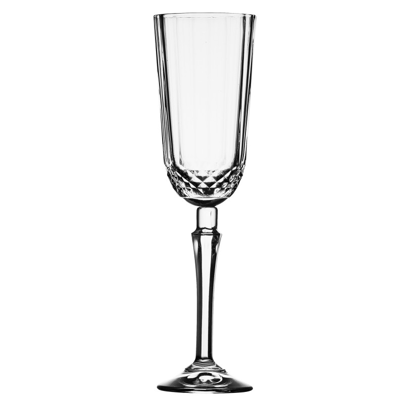 DIONY ΠΟΤΗΡΙ CHAMPAGNE FLUTE 12,5CL H20,7CM - ø5,8CM