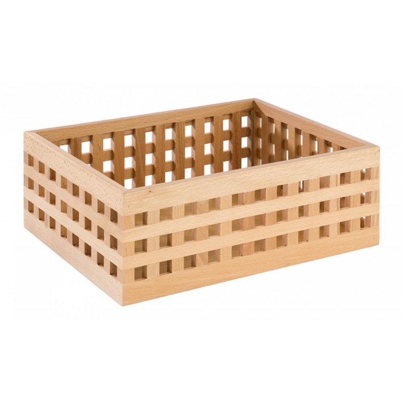 BROTSTATIONΚΟΥΤΙ ΞΥΛΙΝΟ ΨΩΜΙΟΥ 34 x 26 cm  H: 12,5 cm