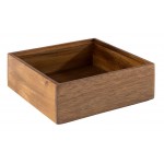 WOODY ΚΟΥΤΙ ΞΥΛΙΝΟ 15 x 15 cm, h: 5,5 cm