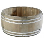 COUNTRY STYLE ΒΑΡΕΛΑΚΙ ΞΥΛ. ΔΟΧΕΙΟ Ø 17,5 cm, H: 8,5 cm