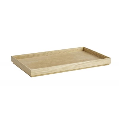 VALO ΞΥΛΙΝΟ ΚΟΥΤΙ GN 1/1  53 X 32,5 CM/H: 4,5CM OAK WOOD (OILED)