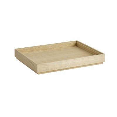 VALO ΞΥΛΙΝΟ ΚΟΥΤΙ GN 1/2 32,5 X 26,5CM/H: 4,5CM OAK WOOD (OILED)