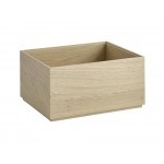 VALO ΞΥΛΙΝΟ ΚΟΥΤΙ GN 1/2  32,5 X 26,5CM/H: 16,5CM OAK WOOD (OILED)