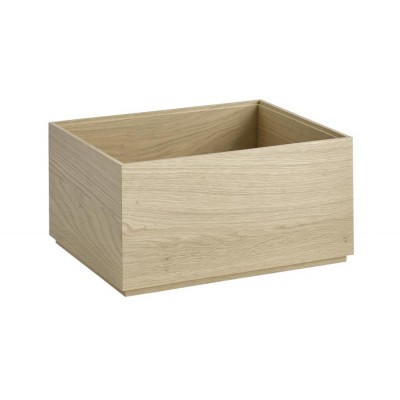 VALO ΞΥΛΙΝΟ ΚΟΥΤΙ GN 1/2  32,5 X 26,5CM/H: 16,5CM OAK WOOD (OILED)