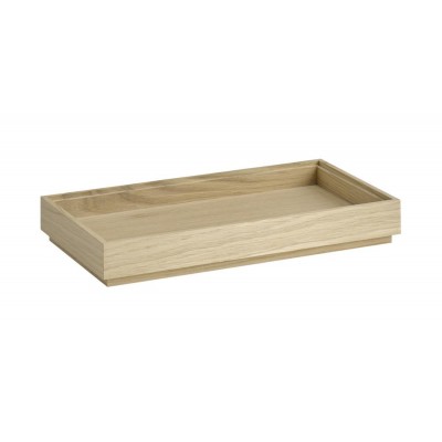 VALO ΞΥΛΙΝΟ ΚΟΥΤΙ GN 1/3 32,5 X 17,6CM/H: 4,5CM OAK WOOD (OILED)