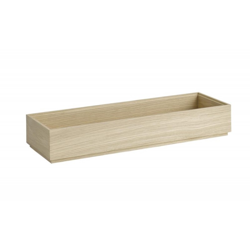 VALO ΞΥΛΙΝΟ ΚΟΥΤΙ GN 2/4  53 X 16,2CM/H: 8,5CM OAK WOOK (OILED)
