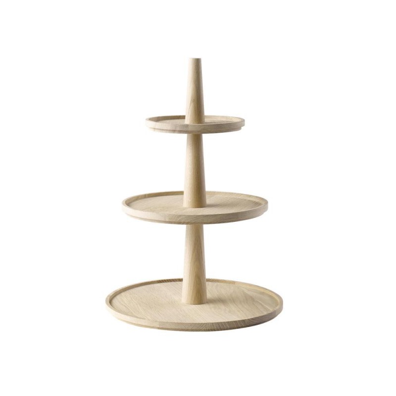 STAND ΓΛΥΚΩΝ 3 ΕΠΙΠΕΔΩΝ 30/25/17CM H:42CM ΞΥΛΙΝΟ VALO