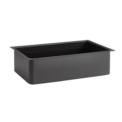 VALO GN 1/1 INSERT 51,5 X 31CM/H: 14CM POLYSTYRENE, ΜΑΥΡΟ