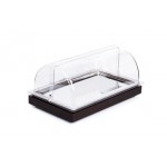 ΨΥΧΟΜΕΝΗ ΒΙΤΡΙΝΑ ΜΕ ΞΥΛ. ΒΑΣΗ ΚΑΙ ΚΑΠΑΚΙ ROLL TOP GN 1/1 h:8,5 cm
