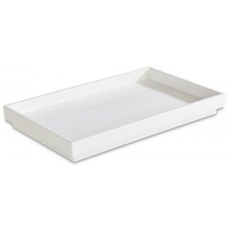 ASIA PLUS ΜΠΩΛ ΛΕΥΚΟ 15,5 x 9,5 cm H: 3 cm ΜΕΛΑΜΙΝΗ