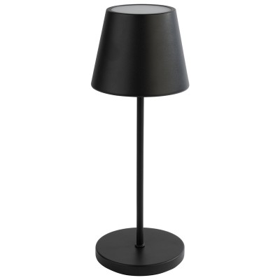 MERLE ΕΠΙΤΡΑΠΕΖΙΟ ΦΩΤΙΣΤΙΚΟ Ø 11 CM/H: 30,5CM BLACK
