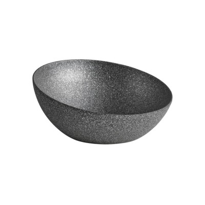 FROSTFIRE ΜΠΩΛ ΑΛΟΥΜΙΝΙΟΥ Ø 32,5 CM, H: 8 / 14CM, BLACK/SILVER