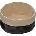 ΨΩΜΙΕΡΑ ΥΦΑΣΜΑΤΙΝΗ 17cm H:8 cm ΜΠΕΖ/ΜΑΥΡΟ