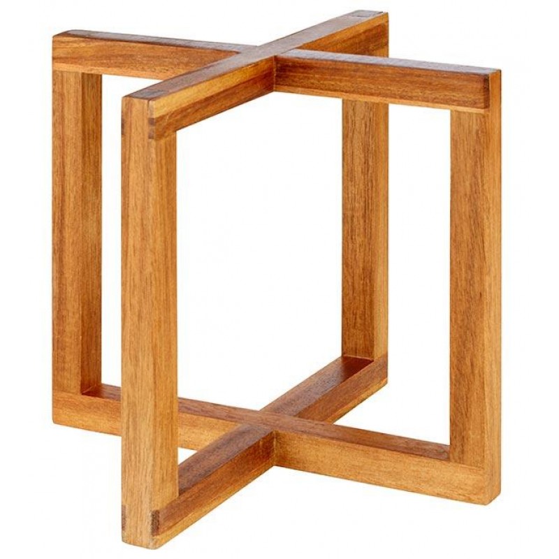ΣΤΑΝΤ WOOD 20 x 20 cm H: 17,5 cm