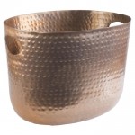ΣΑΜΠΑΝΙΕΡΑ ΣΦΥΡΗΛΑΤΗ 30 X 23,5 CM, H:23 7L COPPPER LOOK