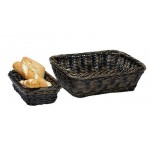 ΚΑΛΑΘΙ POLY-RATTAN GN 1/4 H: 6,5 cm ΜΑΥΡΟ