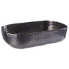ΜΠΩΛ ΑΛΟΥΜΙΝΙΟΥ GUNMETAL 23 X 15,5 CM, H: 6 CM