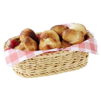 ΨΩΜΙΕΡΑ PP ΟΒΑΛ 19 x 12 cm ΜΠΕΖ