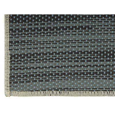 ΣΟΥΠΛΑ 45X33CM  PE, FINE BAND,LIGHT BLUE/DARK BLUE