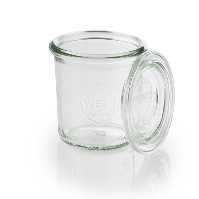 Σ/12 ΒΑΖΟ WECK 140 ml ΜΕ ΚΑΠ.