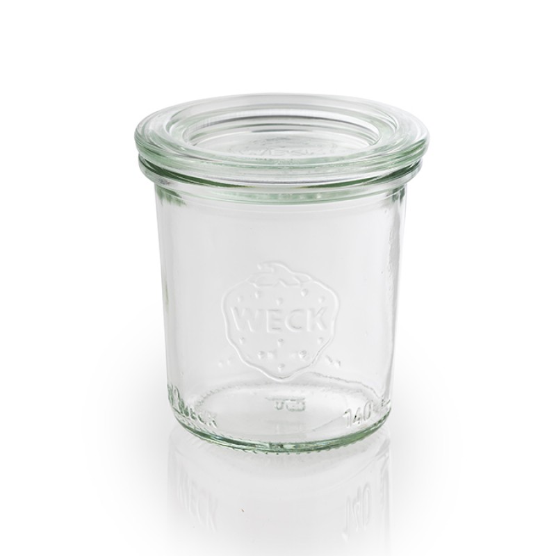 Σ/12 ΒΑΖΟ WECK 160 ml  ΜΕ ΚΑΠ.