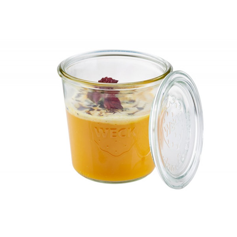 Σ/2 ΓΥΑΛΙΝΟ ΒΑΖΟ ΜΕ ΚΑΠΑΚΙ 580ML