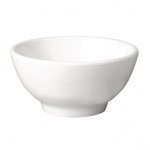 PURE ΜΠΩΛ Ø 9 cm ΛΕΥΚΟ  h:4,5 cm ΜΕΛΑΜΙΝΗ