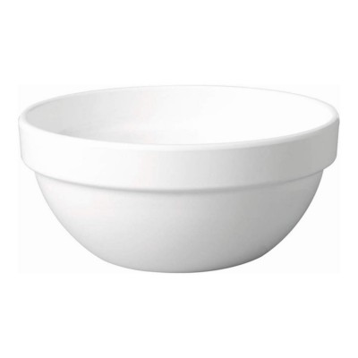CASUAL ΜΠΩΛ Ø 14 cm h:6,5 cm ΛΕΥΚΟ ΜΕΛΑΜΙΝΗ