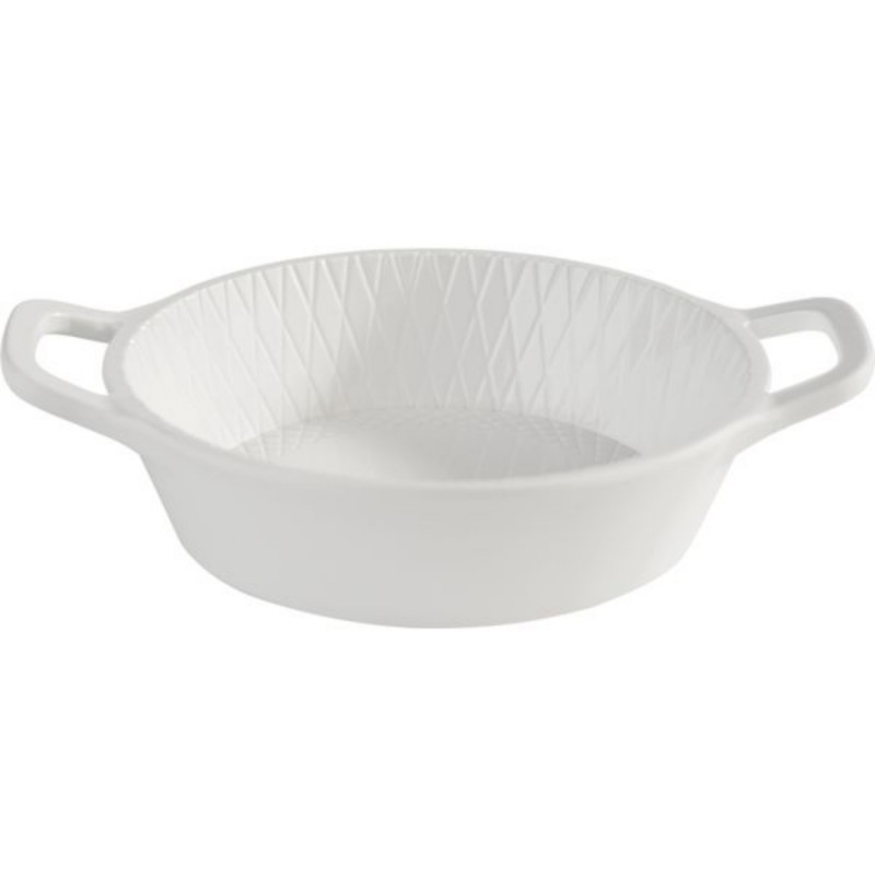 ΜΠΩΛ ΣΑΓΑΝΑΚΙ MINI Ø 8,5 cm, h: 2,5 cm ΛΕΥΚΟ ΜΕΛΑΜΙΝΗ