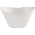 ΜΠΩΛ ΟΒΑΛ MINI 9,5 x 5,5 cm h: 5,5 cm ΛΕΥΚΟ ΜΕΛΑΜΙΝΗ