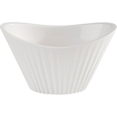 ΜΠΩΛ ΟΒΑΛ MINI 9,5 x 5,5 cm h: 5,5 cm ΛΕΥΚΟ ΜΕΛΑΜΙΝΗ