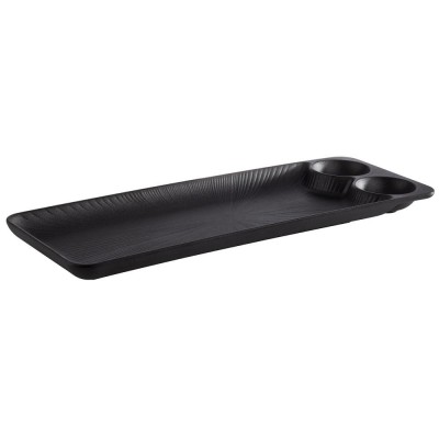 NERO ΔΙΣΚΟΣ 41X15CM/H: 2,5CM ΜΕΛΑΜΙΝΗ, BLACK