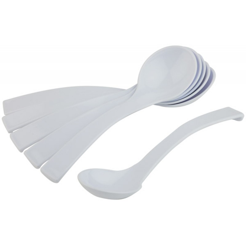 ΚΟΥΤΑΛΙ DELICATESSEN 23 cm ΛΕΥΚΟ ΣΕΤ 6ΤΕΜ