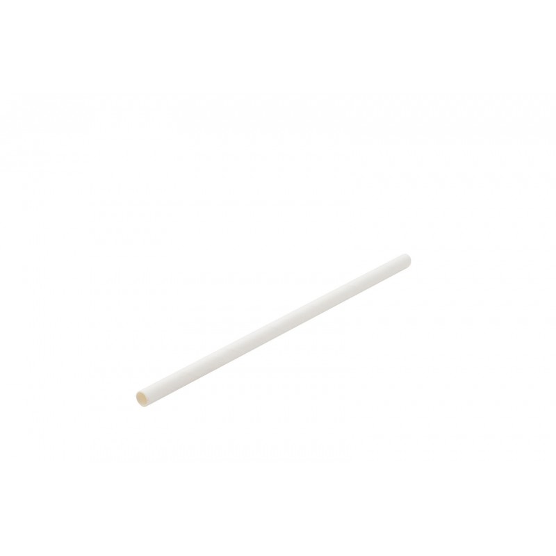PAPER ΚΑΛΑΜΑΚΙ ΧΑΡΤΙΝΟ ΛΕΥΚΟ 14CM 5MM 250TEM/KOYTI