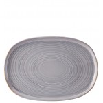 SANTO ΠΙΑΤΕΛΑ ΟΒΑΛ 33CM DARK GREY