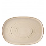 SANTO ΠΙΑΤΕΛΑ ΟΒΑΛ 33CM TAUPE