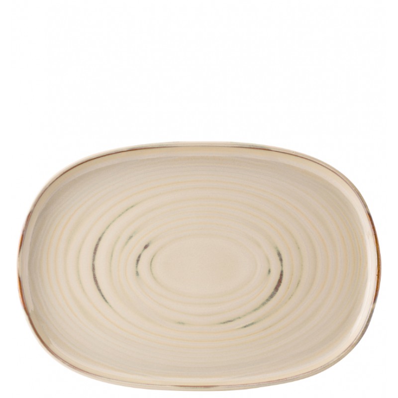 SANTO ΠΙΑΤΕΛΑ ΟΒΑΛ 33CM TAUPE
