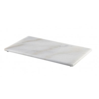 ΠΛΑΤΩ ΜΑΡΜΑΡΟ 32X18CM ΛΕΥΚΟ