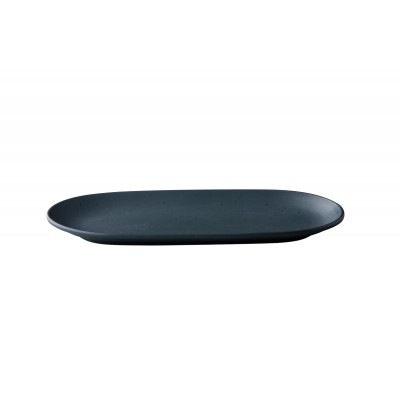 TINTO ΠΙΑΤΕΛΑ ΟΒΑΛ 30X15CM MATT DARK GREY