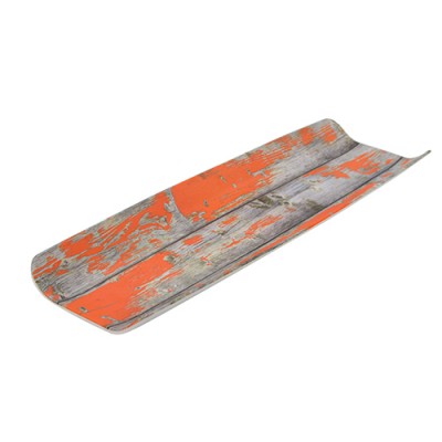 TURA CURVED RUSTIC ΔΙΣΚΟΣ ΠΟΡΤΟΚΑΛΙ 2/4 530X162X40MM