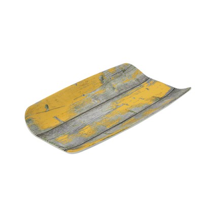 TURA CURVED RUSTIC ΔΙΣΚΟΣ ΚΙΤΡΙΝΟ 1/3 176X325X40MM