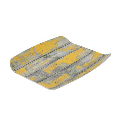 TURA CURVED RUSTIC ΔΙΣΚΟΣ ΚΙΤΡΙΝΟ 1/2 265X325X40MM