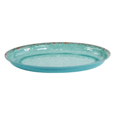 CASABLANCA ΠΙΑΤΕΛΑ ΒΑΘΙΑ ΟΒΑΛ ΜΠΛΕ 420X280X40MM 2.5L