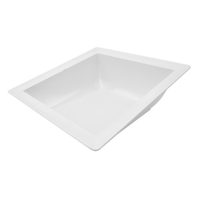 DOVER ΜΠΩΛ 37,5x37,5x14CM 5,4L ΛΕΥΚΟ