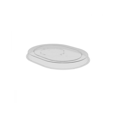 HU ΚΑΠΑΚΙ 19X15,3CM ΓΙΑ ΔΟΧΕΙΟ 19CM CLEAR (12 PACK)