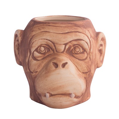 TIKI ΠΟΤΗΡΙ MONKEY, MATT FINISH · 550 ML · 12,5 X 12 X 11CM